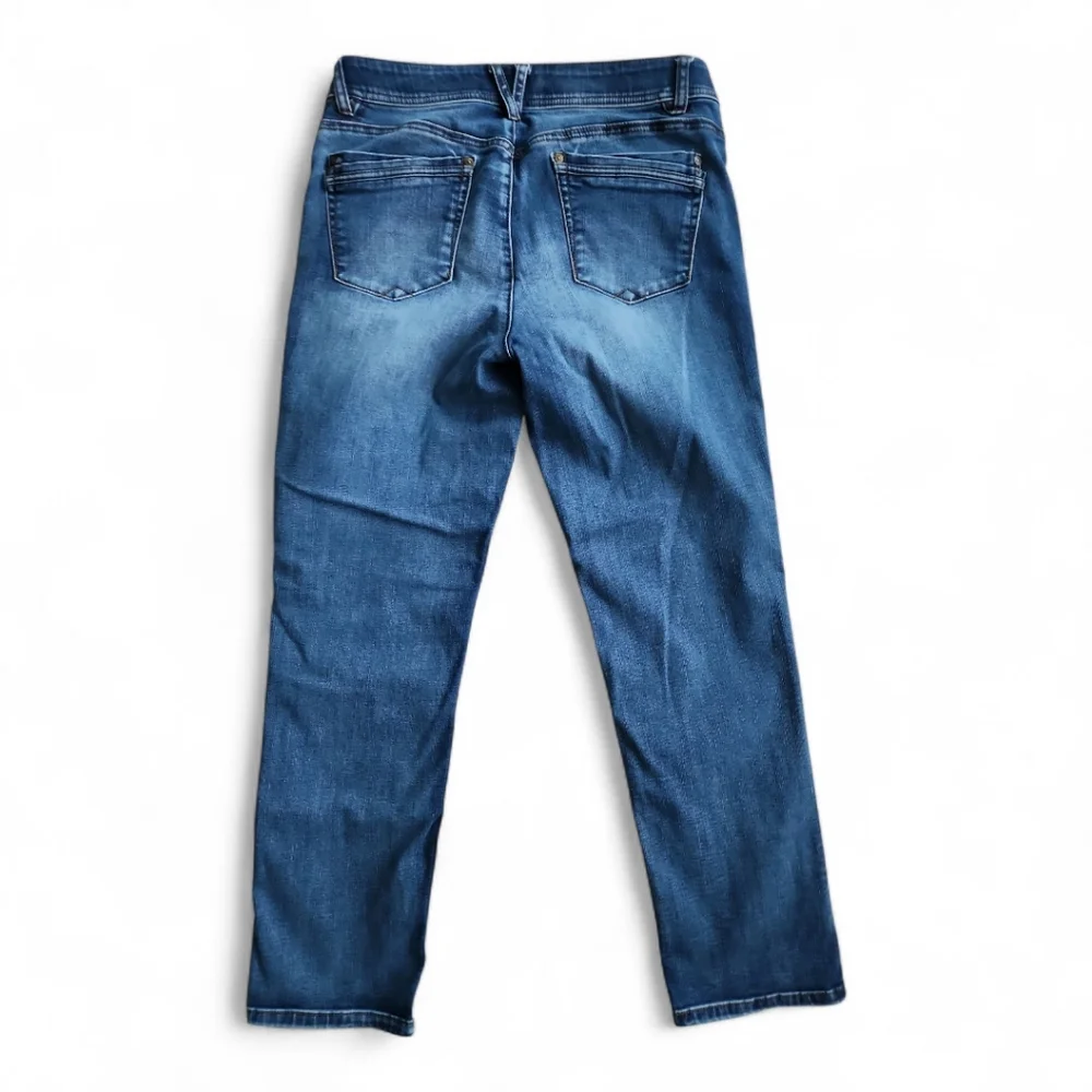 Democracy Straight Fit Denim Jeans Sz 10 - Picture 3 of 7